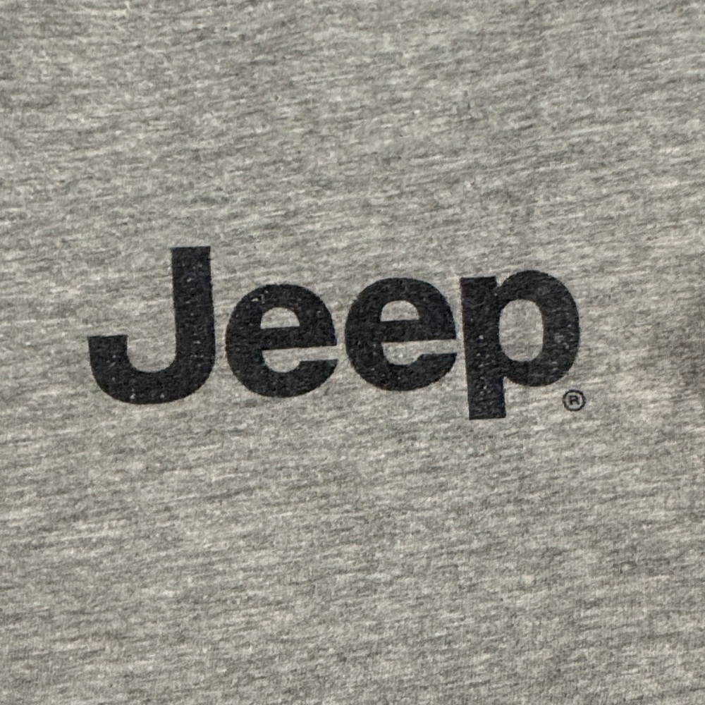 Jeep Heather Gray Logo Tee